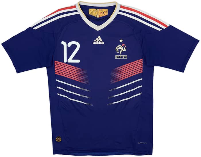 Camiseta de local de Francia 2009-10 Henry #12 - 5/10 - (M)