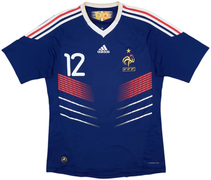 Camiseta de local de Francia 2009-10 Henry #12 - 6/10 - (M)