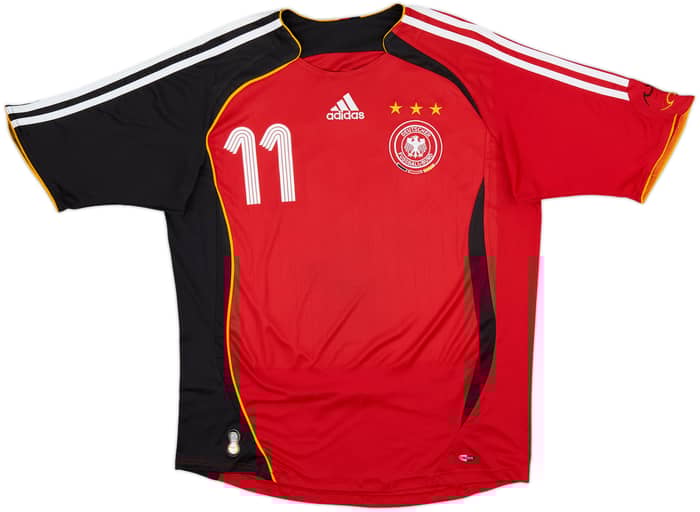 Camiseta de visitante de Alemania 2005-07 Klose #11 - 8/10 - (M)