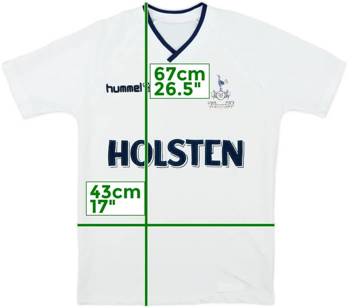 1987-89 Tottenham Home Shirt - 5/10 - (S)