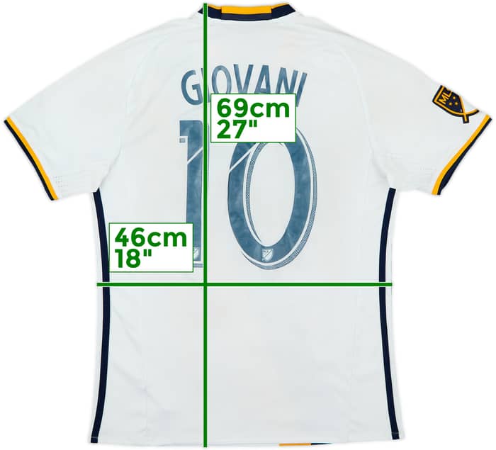 2016-17 LA Galaxy Home Shirt Giovani #10 - 5/10 - (S)