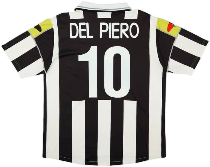 2000-01 Juventus Ciaoweb Home Shirt Del Piero #10 - 6/10 - (L)
