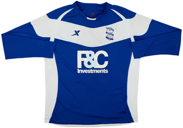 2010-11 Birmingham Home L/S Shirt - 5/10 - (XL)