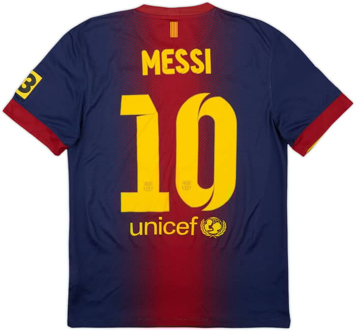 2012-13 Barcelona Home Shirt Messi #10 - 6/10 - (S)