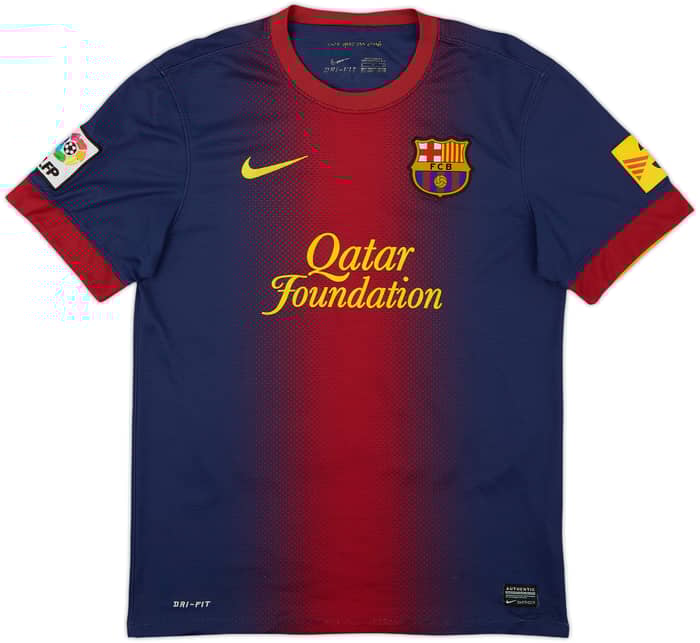2012-13 Barcelona Home Shirt Messi #10 - 6/10 - (S)