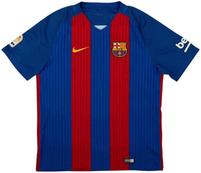 2016-17 Barcelona Home Shirt Neymar Jr #11 - 6/10 - (L)
