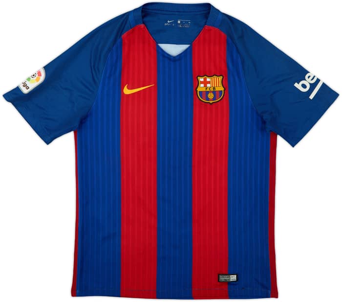 2016-17 Barcelona Home Shirt Messi #10 - 6/10 - (S)