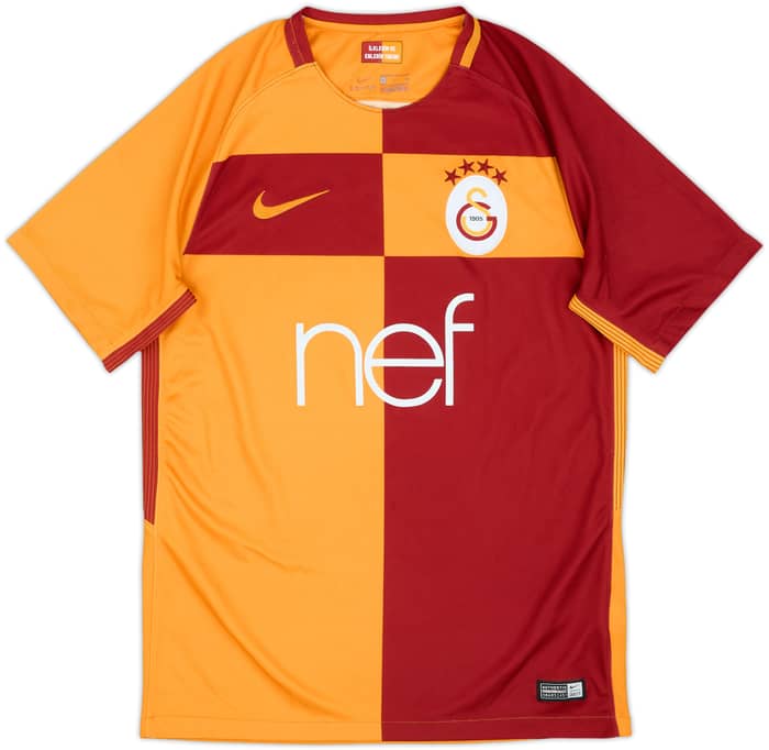 2017-18 Galatasaray Home Shirt - 7/10 - (S)