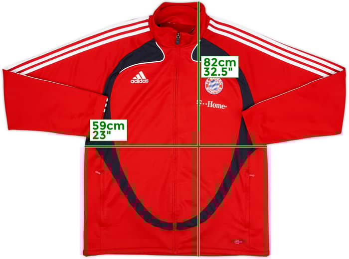 2008-09 Bayern Munich adidas Track Jacket - 6/10 - (L/XL)