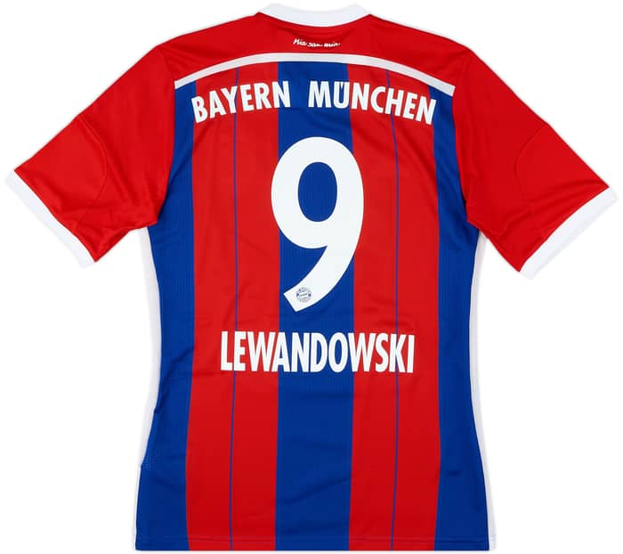 2014-15 Bayern Munich Home Shirt Lewandowski #9 (S)