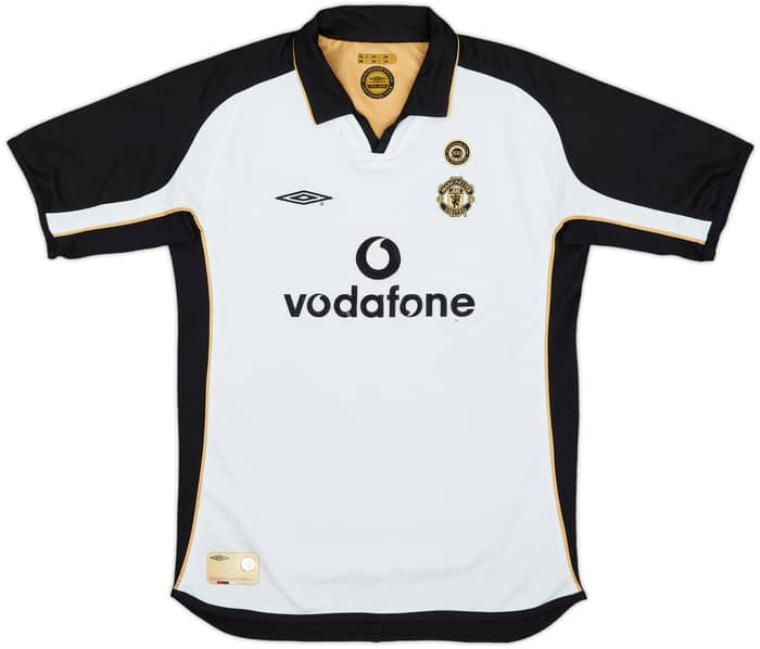 2001-02 Manchester United Centenary Away/Third Shirt - 5/10 - (L.Boys)