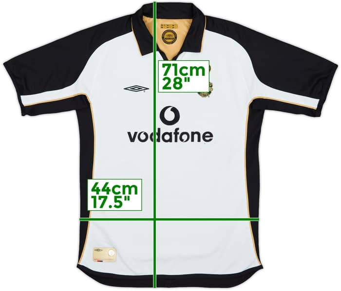 2001-02 Manchester United Centenary Away/Third Shirt - 5/10 - (L.Boys)