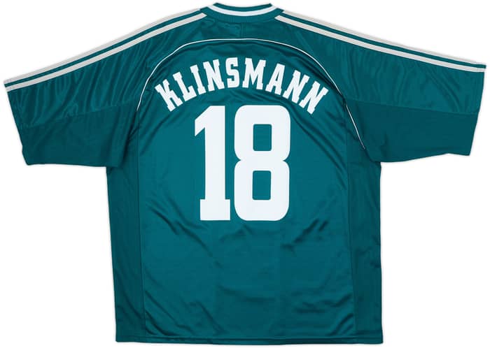 1998-00 Germany Away Shirt Klinsmann #18 - 9/10 - (XL)