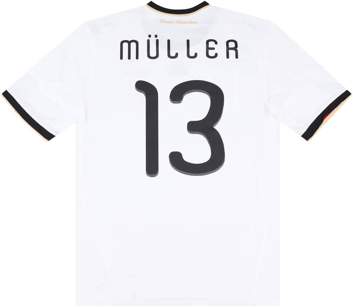 2010-11 Germany Home Shirt Muller #13 - 6/10 - (S)