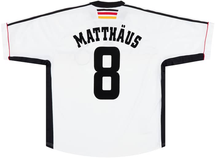 1998-00 Germany Home Shirt Matthaus #8