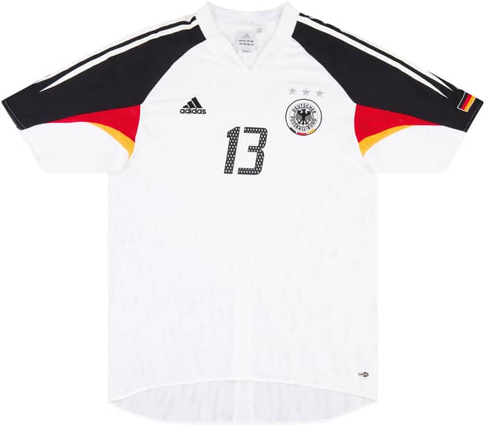 2004-05 Germany Home Shirt Ballack #13 - 9/10