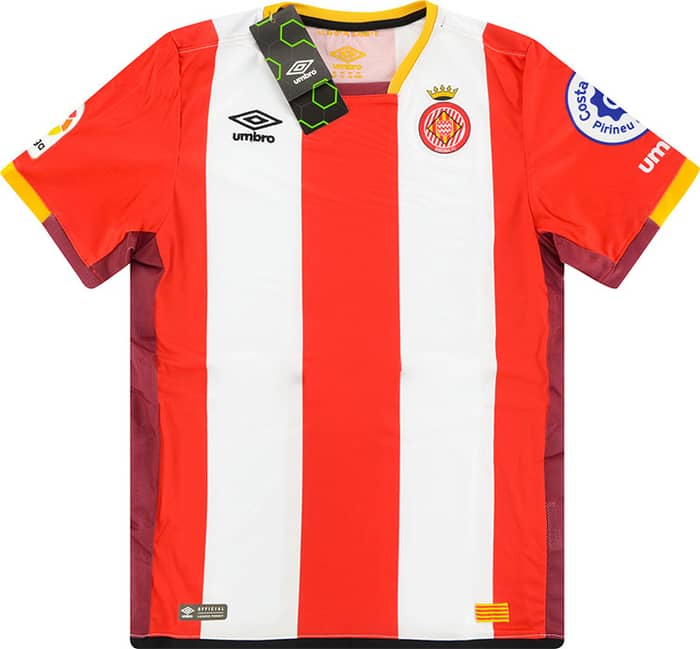 2017-18 Girona Home Shirt (M.Kids)