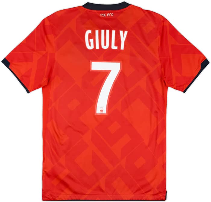 2010-12 Paris Saint-Germain '40 ANS' Home/Third Shirt Giuly #7 - 5/10 - (S)