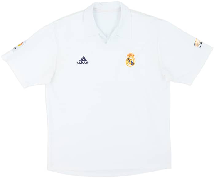 2001 Real Madrid Home Shirt - 3/10 - (XL)