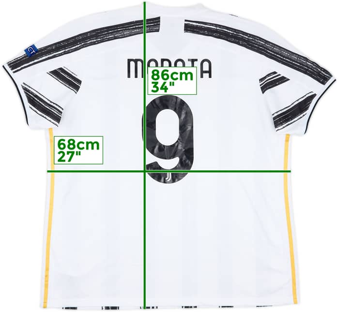 2020-21 Juventus Home Shirt Morata #9 - 6/10 - (3XL)