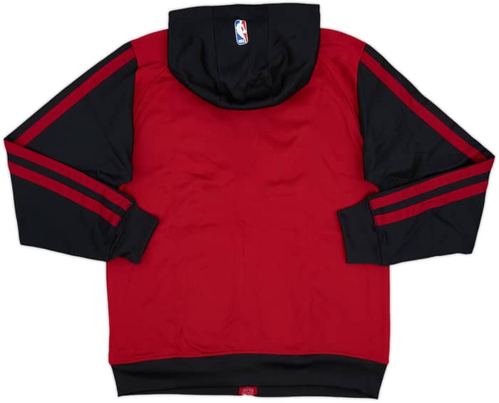 2013-14 Miami Heat adidas Full-Zip Hooded Sweat Top (M)