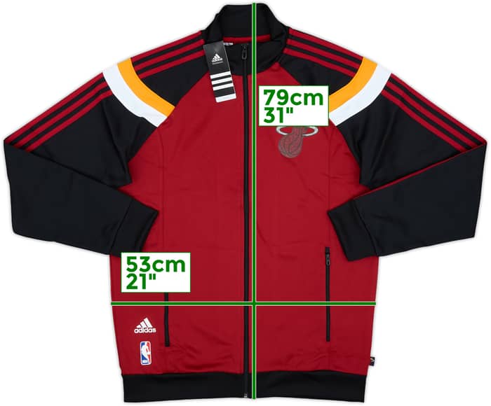 2013-14 Miami Heat adidas Track Jacket (M)