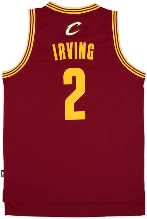 2011-14 Cleveland Cavaliers Irving #2 adidas Swingman Away Jersey (M)