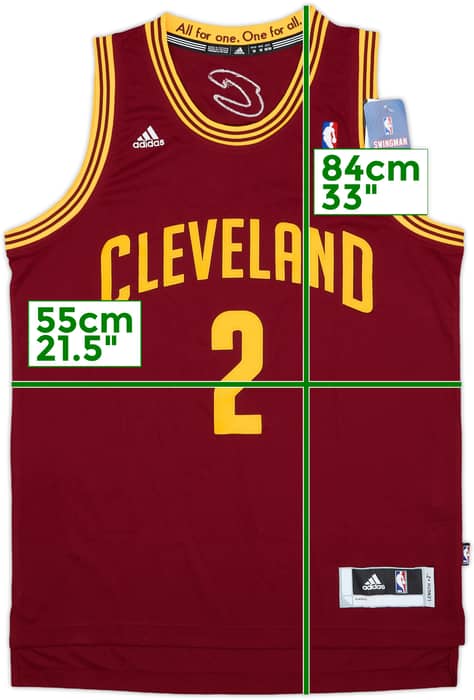 2011-14 Cleveland Cavaliers Irving #2 adidas Swingman Away Jersey (M)