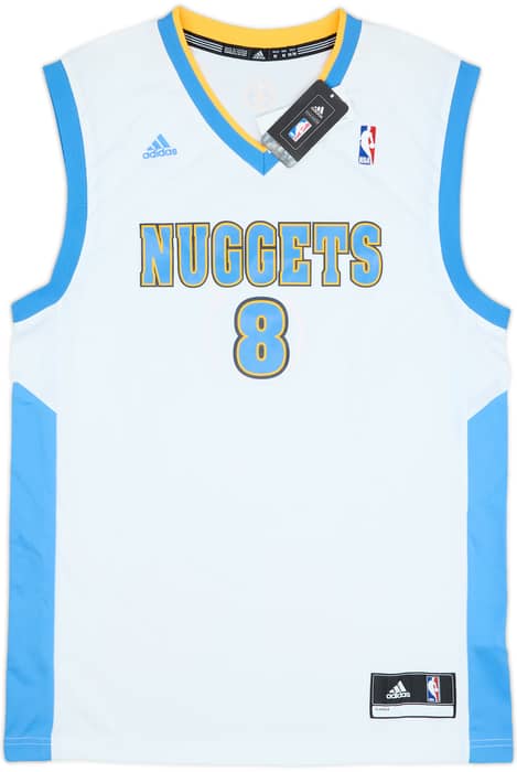2011-14 Denver Nuggets Gallinari #8 adidas Home Jersey (M)