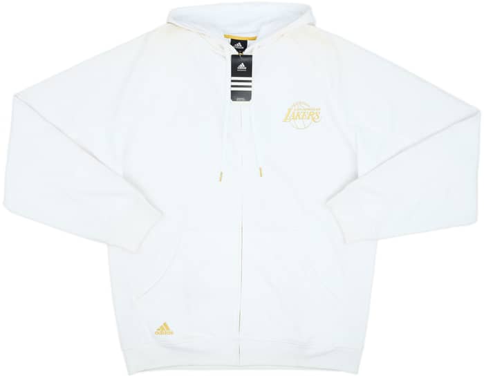 2008-09 LA Lakers adidas Full-Zip Hooded Sweat Top (XL)