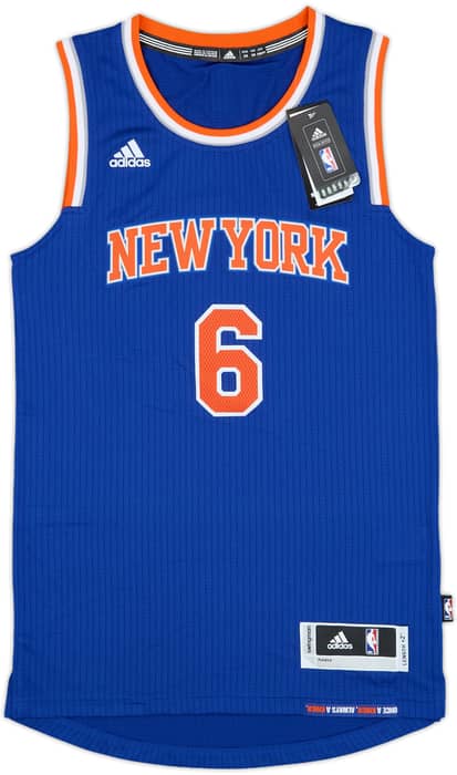 2015-16 New York Knicks Porzingis #6 adidas Swingman Away Jersey (XXS)