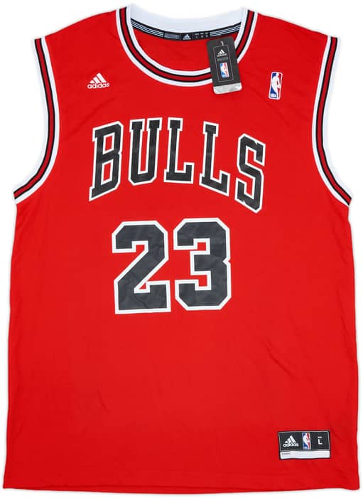 2010-14 Chicago Bulls Jordan #23 adidas Away Jersey (L)