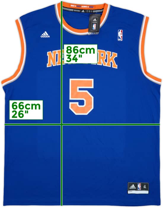2013-14 New York Knicks Hardaway Jr #5 adidas Away Jersey (XL)