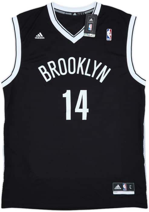 2013-14 Brooklyn Nets Livingston #14 adidas Away Jersey (L)
