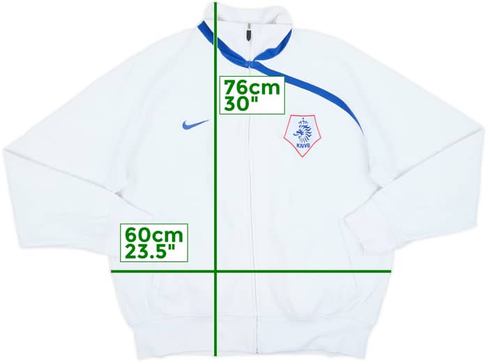 2008-09 Netherlands Nike Track Jacket - 8/10 - (XL)