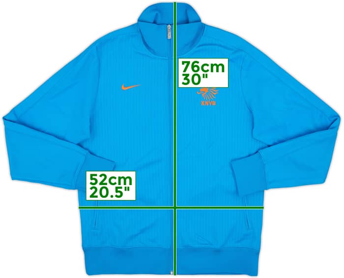 2012-13 Netherlands Nike N98 Track Jacket - 10/10 - (L)