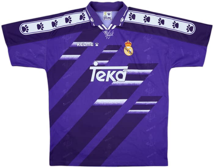 1994-96 Real Madrid Away Shirt - 5/10 - (XL)