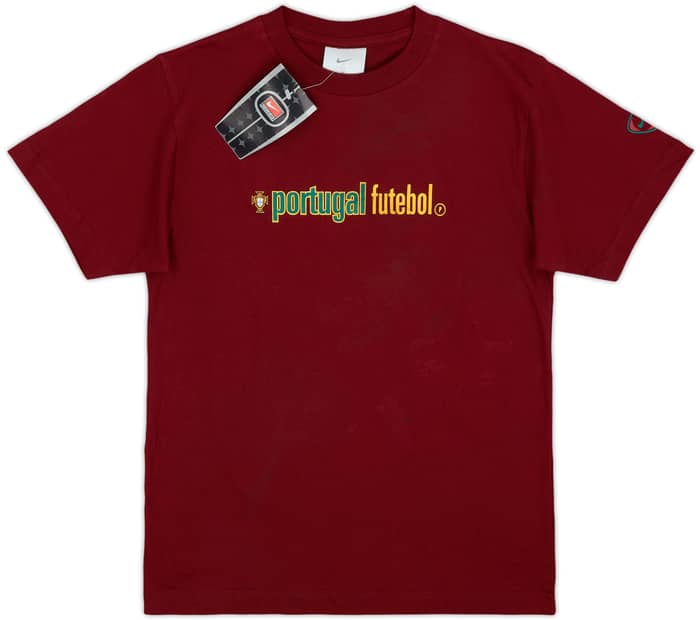 2000-01 Portugal Nike Tee (M.Boys)