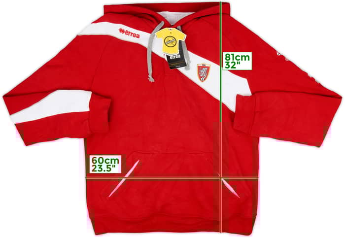 2018-19 Grosseto Errea Hooded Sweat Top (L)