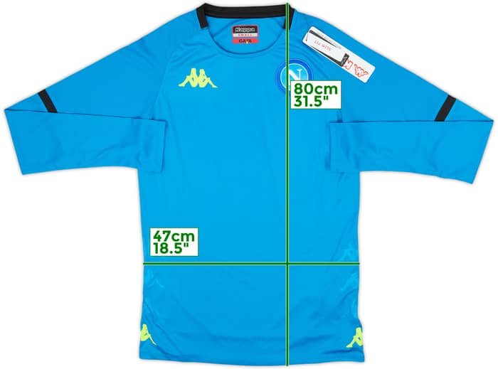 2018-19 Napoli Kappa Training L/S Shirt (S)