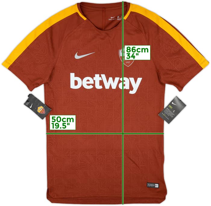 2018-19 Roma Nike Training Shirt (S)