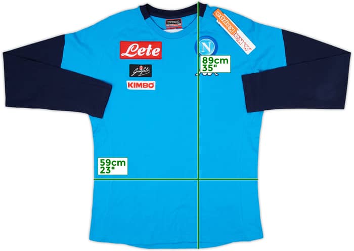 2017-18 Napoli Kappa Training L/S Shirt (XXL)