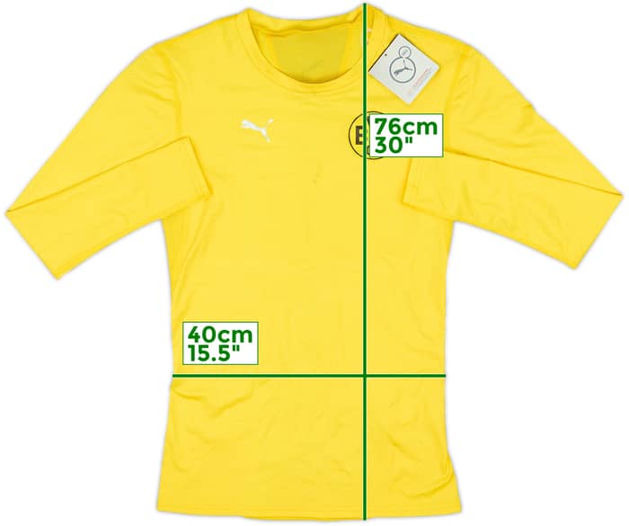 2014-15 Borussia Dortmund Puma Compression L/S Shirt (S)