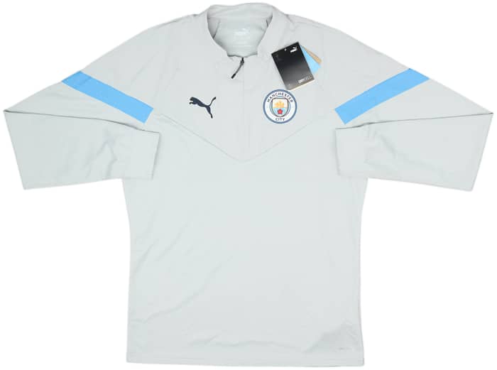 2022-23 Manchester City Puma 1/4 Zip Training Top (L)