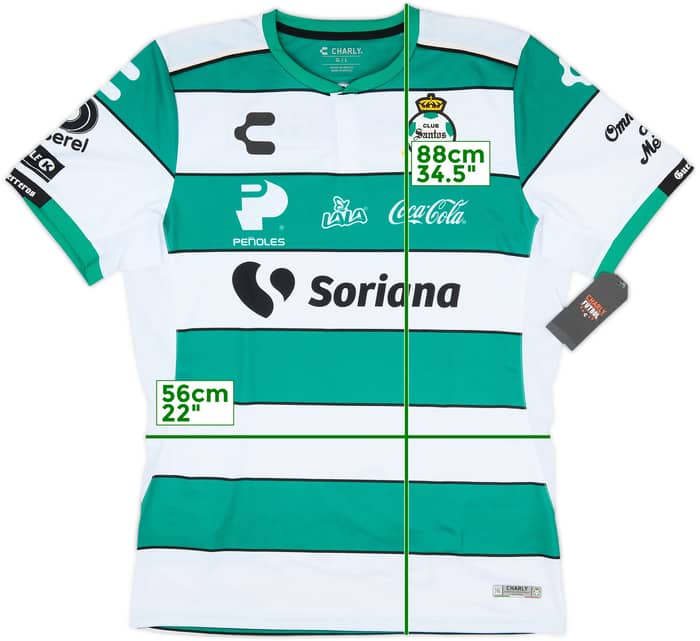 2019-20 Santos Laguna Home Shirt (L)