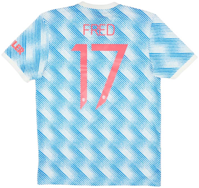 2021-22 Manchester United Away Shirt Fred #17 - 10/10 - (M)