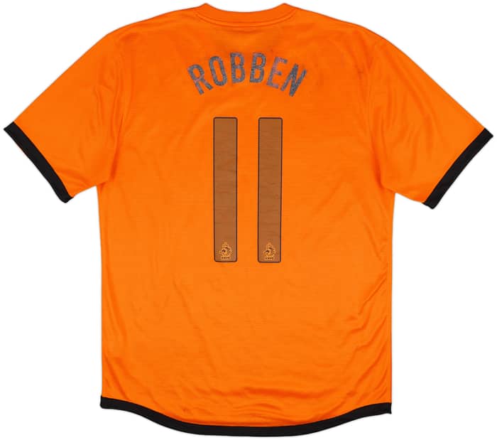 2012-13 Netherlands Home Shirt Robben #11 - 5/10 - (M)