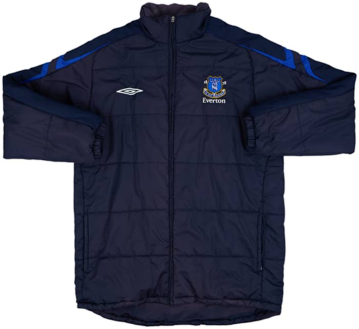 2006-08 Everton Umbro Padded Bench Coat - 8/10 - (L)