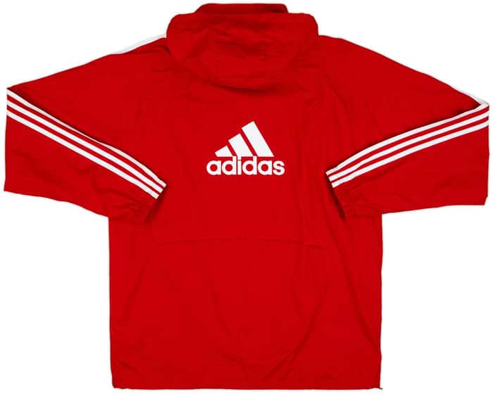 2008-09 Liverpool adidas Hooded Rain Jacket - 7/10 - (M)