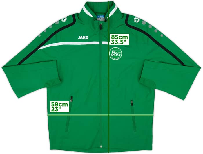 2015-16 St Gallen Jako Track Jacket - 8/10 - (XS)